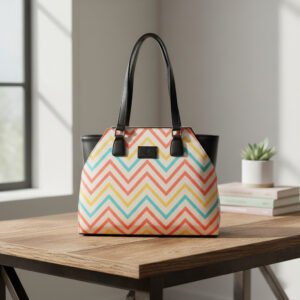 Warbler Women's Handbag, Dual Handles, Structured Tote, 15 inch Tote Bag for Office Work Travel